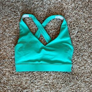 Lululemon Athletica Turquoise Sports Bra